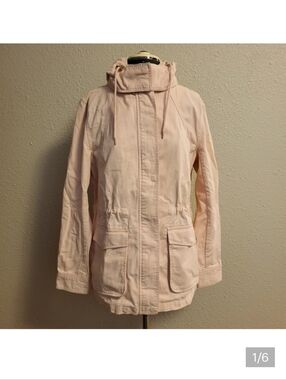 Forever 21 Light Pink Utility Jacket Size Medium